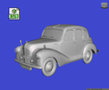 Digital Download of 3D Printed Austin A40 Devon 1951 Refined