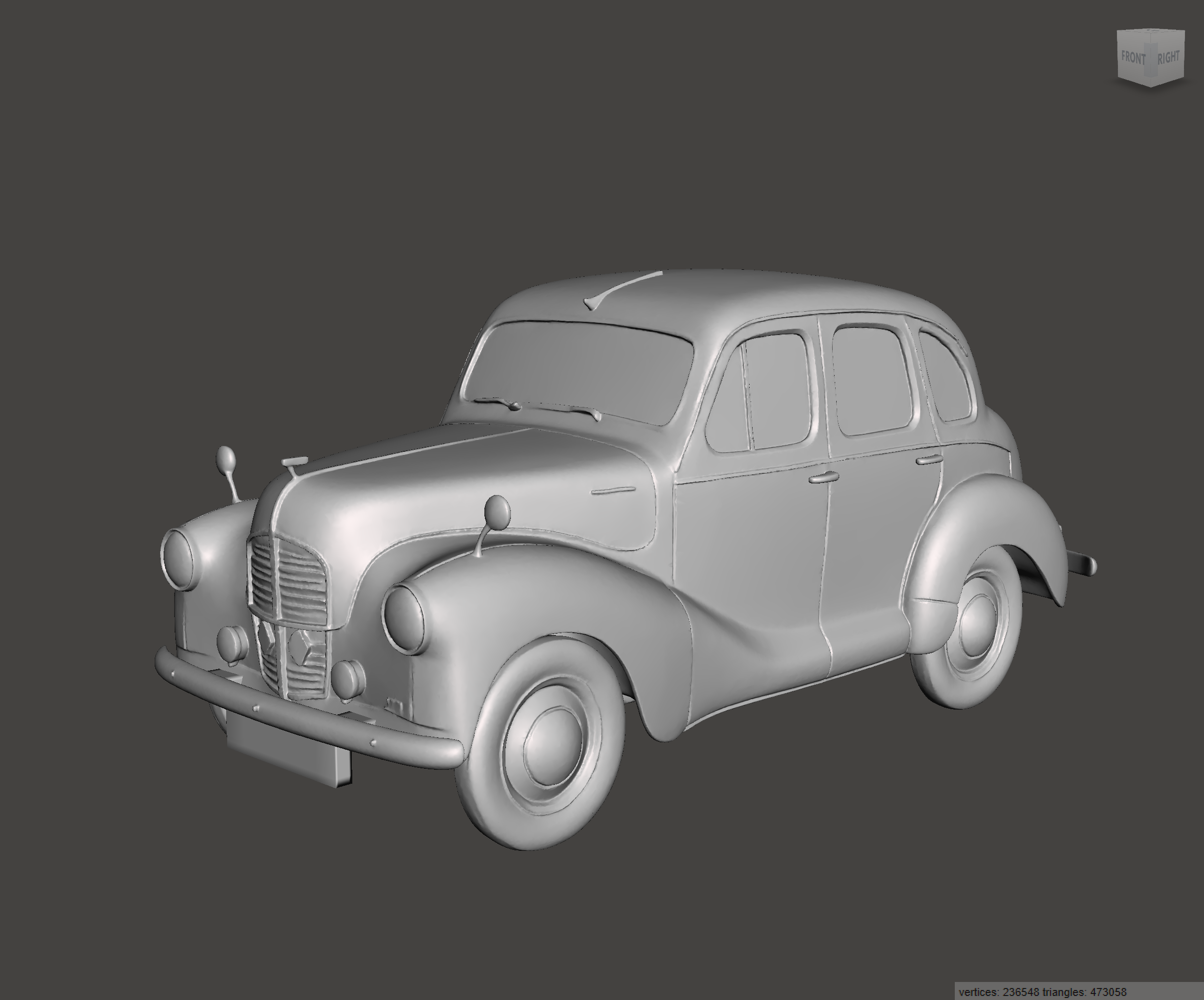 Image of 3D Printed Resin model of Austin A40 Devon 1951