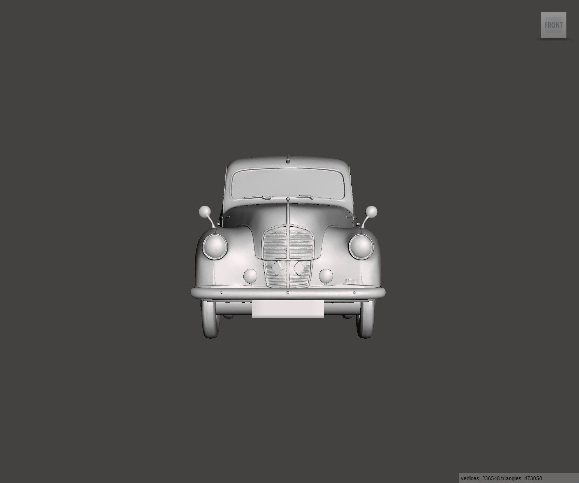 Image of 3D Printed Resin model of Austin A40 Devon 1951
