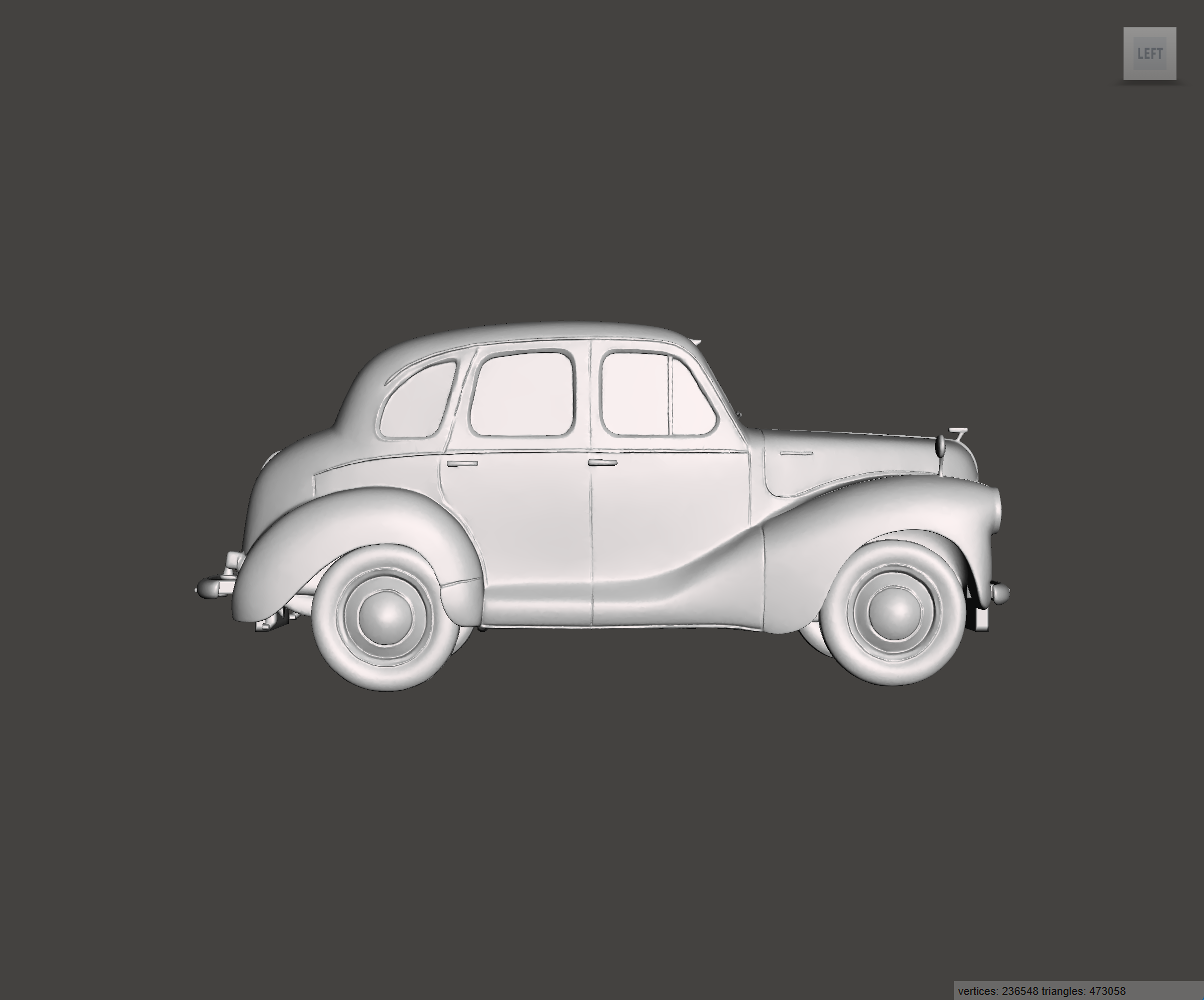 Image of 3D Printed Resin model of Austin A40 Devon 1951