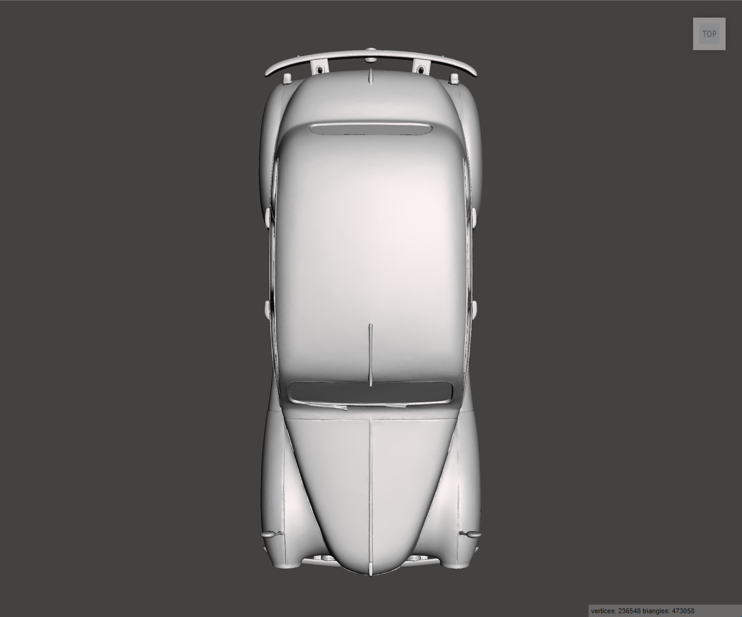 Image of 3D Printed Resin model of Austin A40 Devon 1951