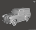 Image of 3D Printed Resin model of Austin A35 Van 1960