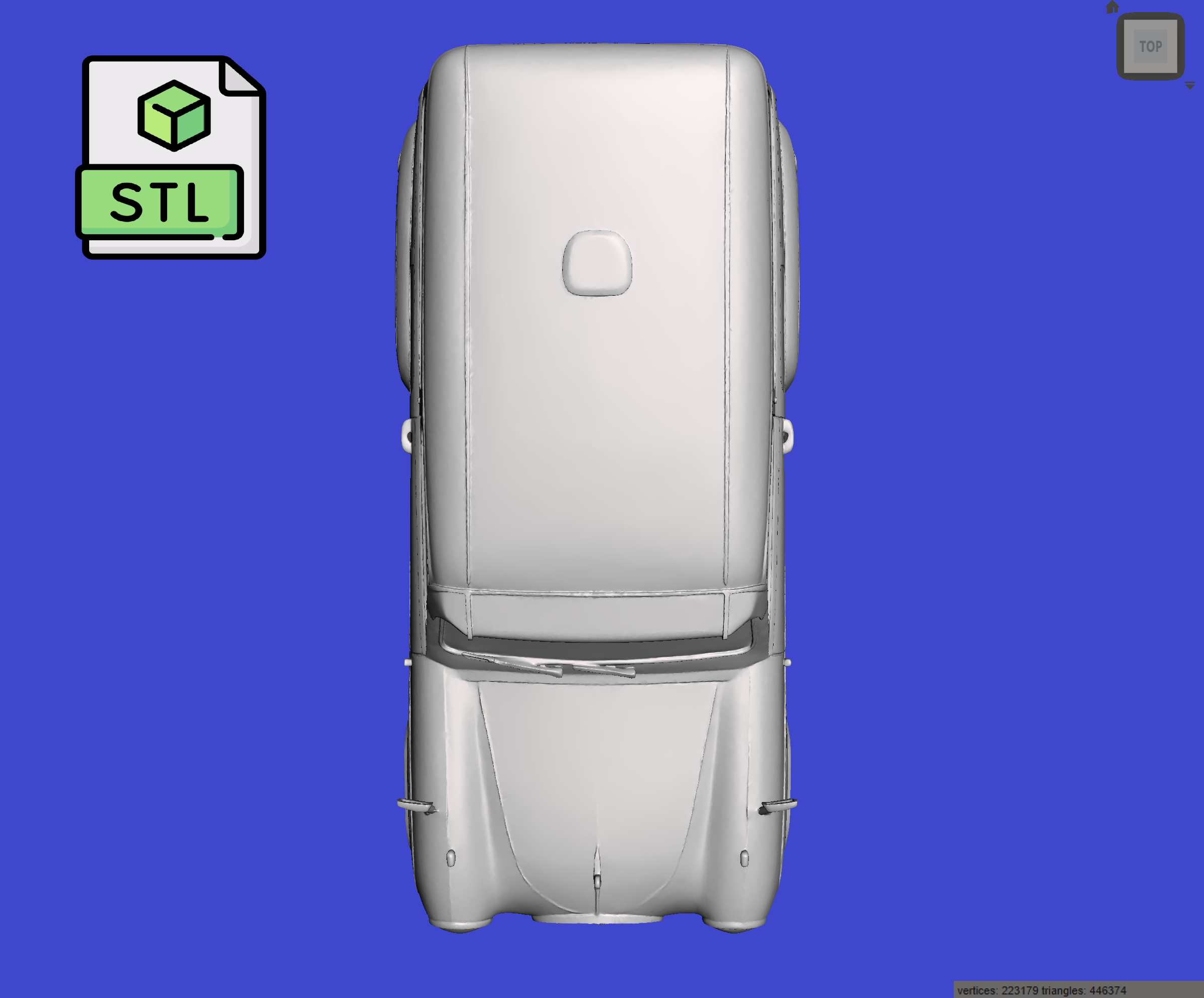 Digital Download of 3D Printed Austin A35 Van 1960