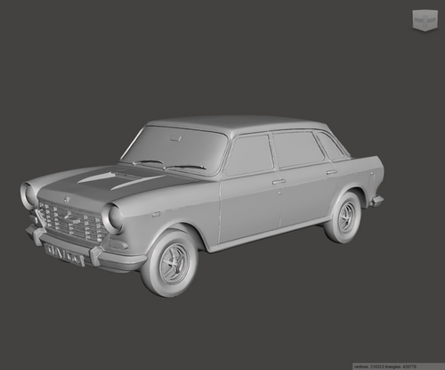 Image of 3D Printed Resin model of Austin 1800 Mk2 "Landcrab" 1969