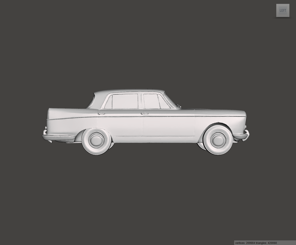 Image of 3D Printed Resin model of Austin Westminster 1960