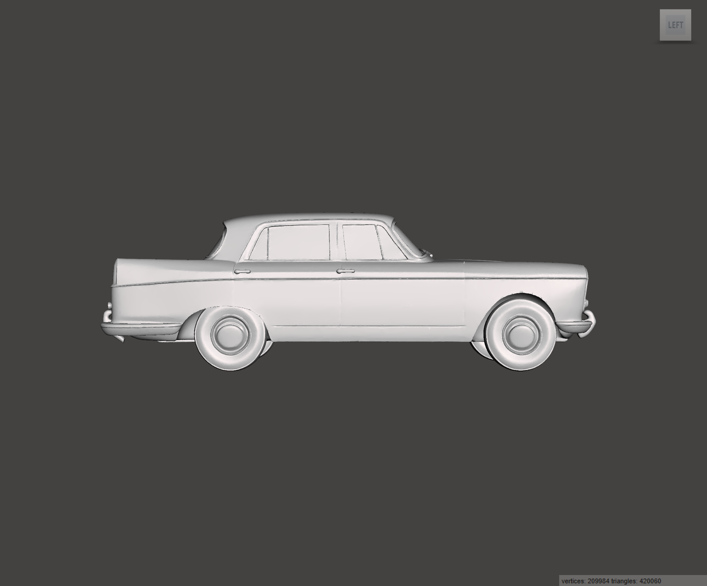 Image of 3D Printed Resin model of Austin Westminster 1960