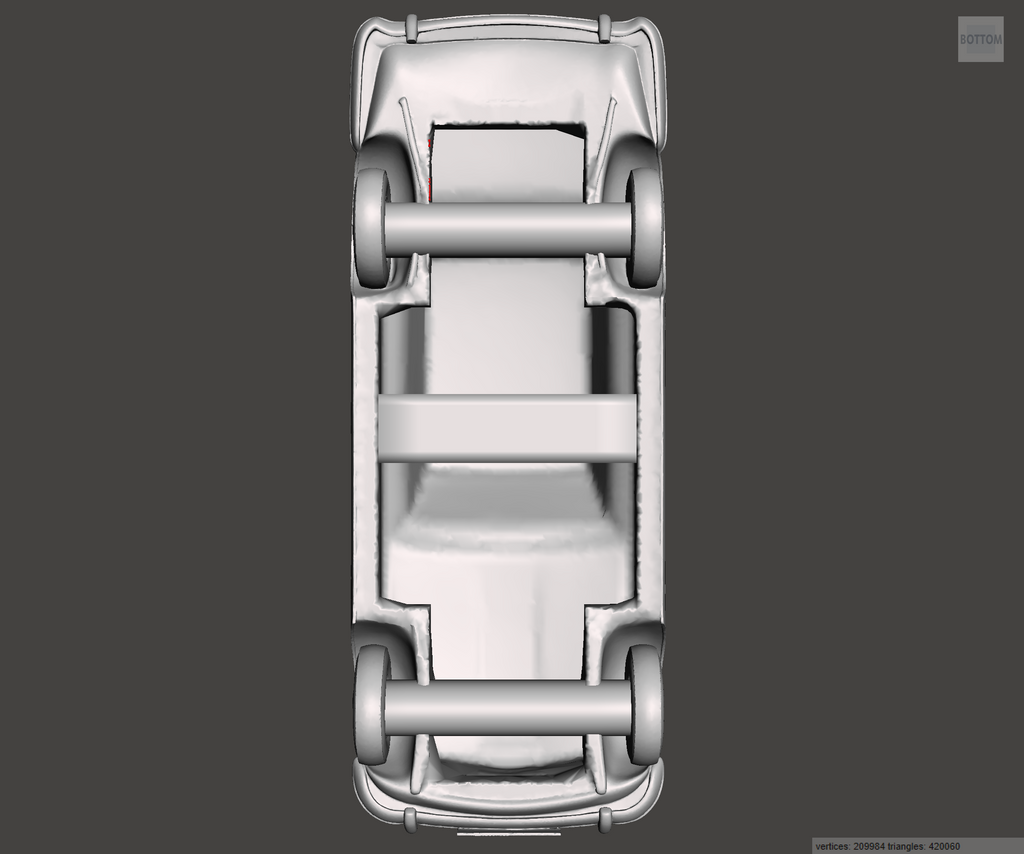 Image of 3D Printed Resin model of Austin Westminster 1960