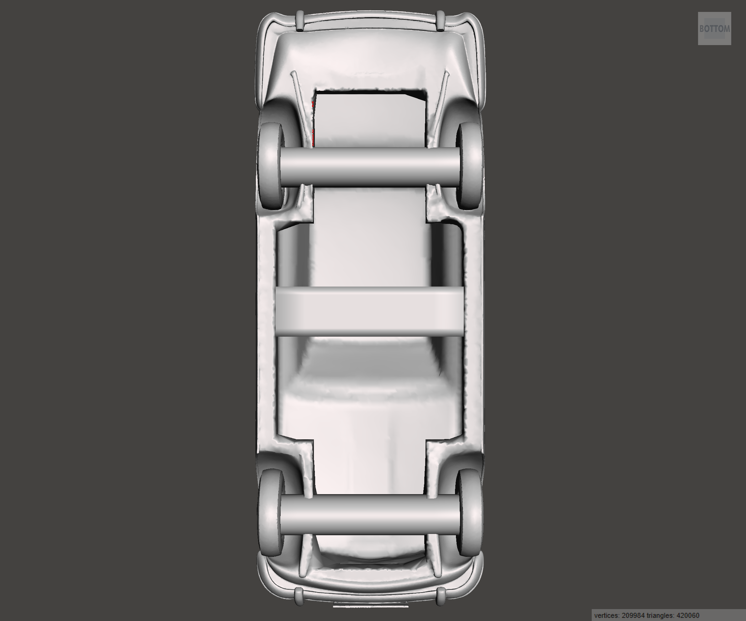 Image of 3D Printed Resin model of Austin Westminster 1960