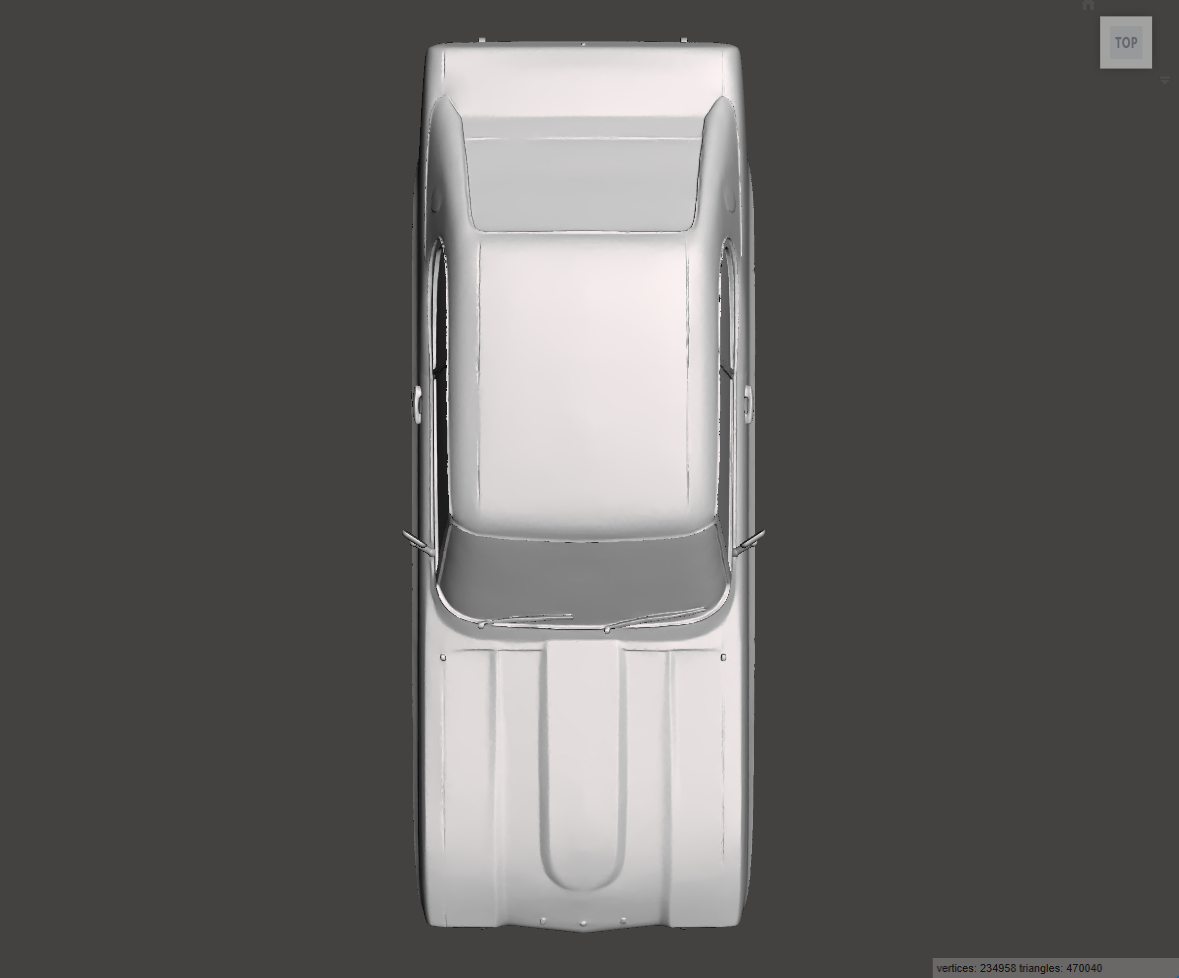 Image of 3D Printed Resin model of Ford Capri Mk1 3000 GXL 1973