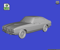 Digital Download of 3D Printed Ford Capri Mk2 2000 GL 1978 prescale