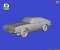 Digital Download of 3D Printed Ford Capri Mk3 2.0S 1983 prescale