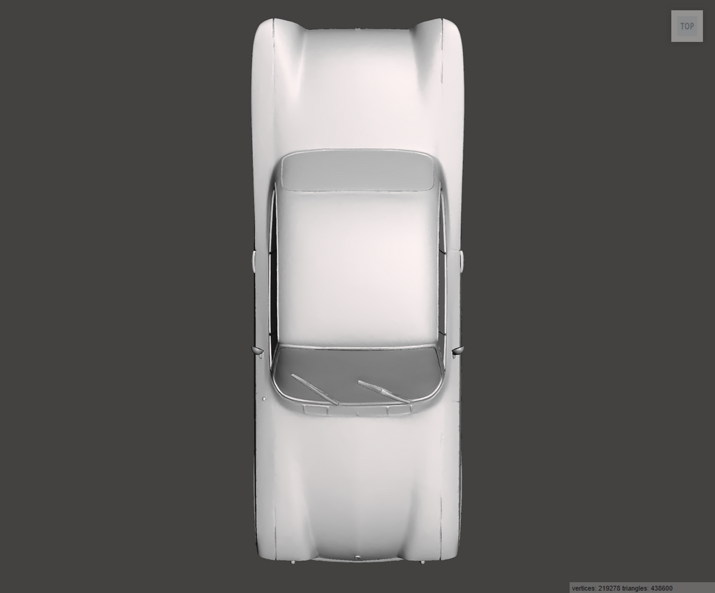 Image of 3D Printed Resin model of Ford Consul Capri 1962