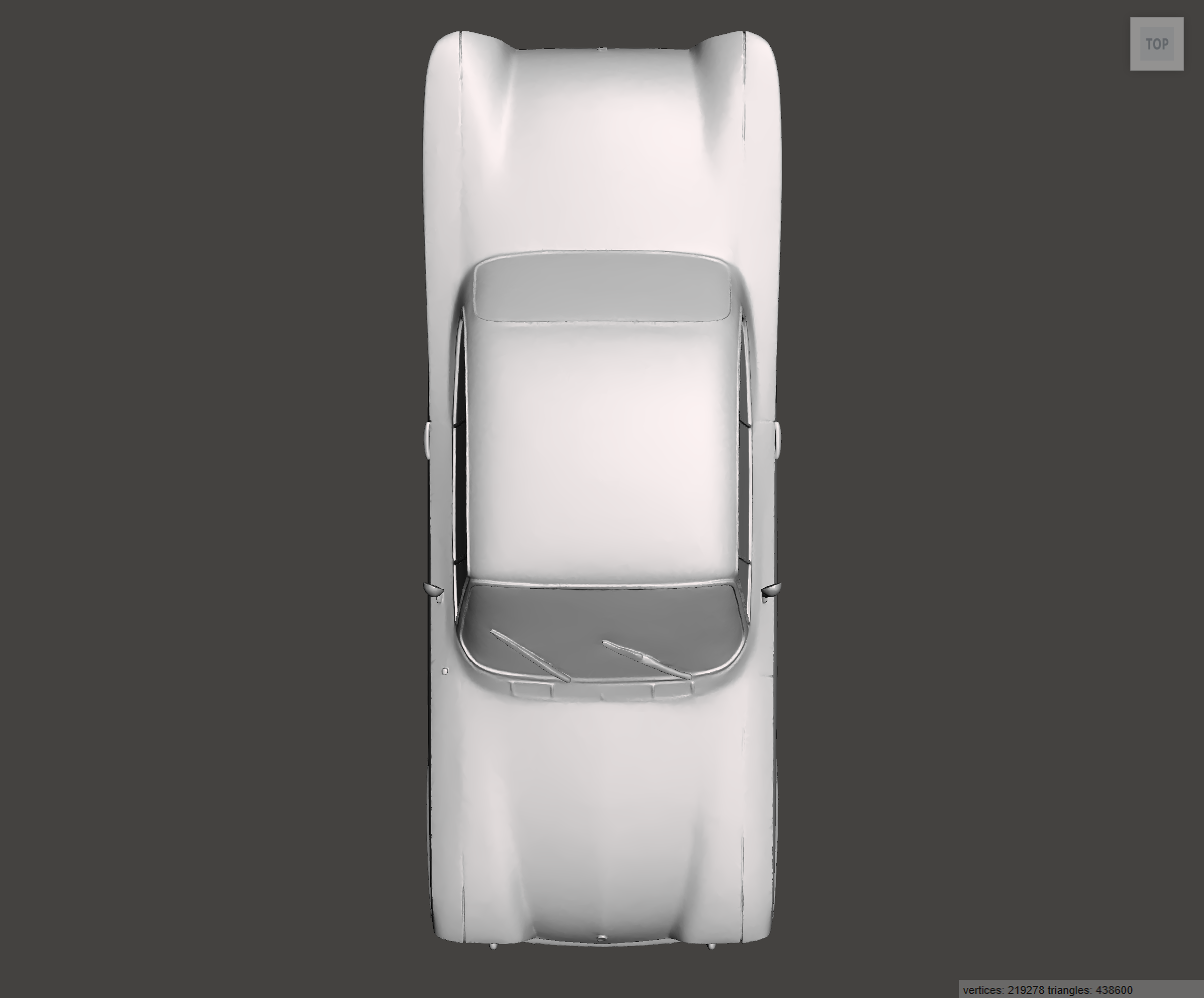 Image of 3D Printed Resin model of Ford Consul Capri 1962