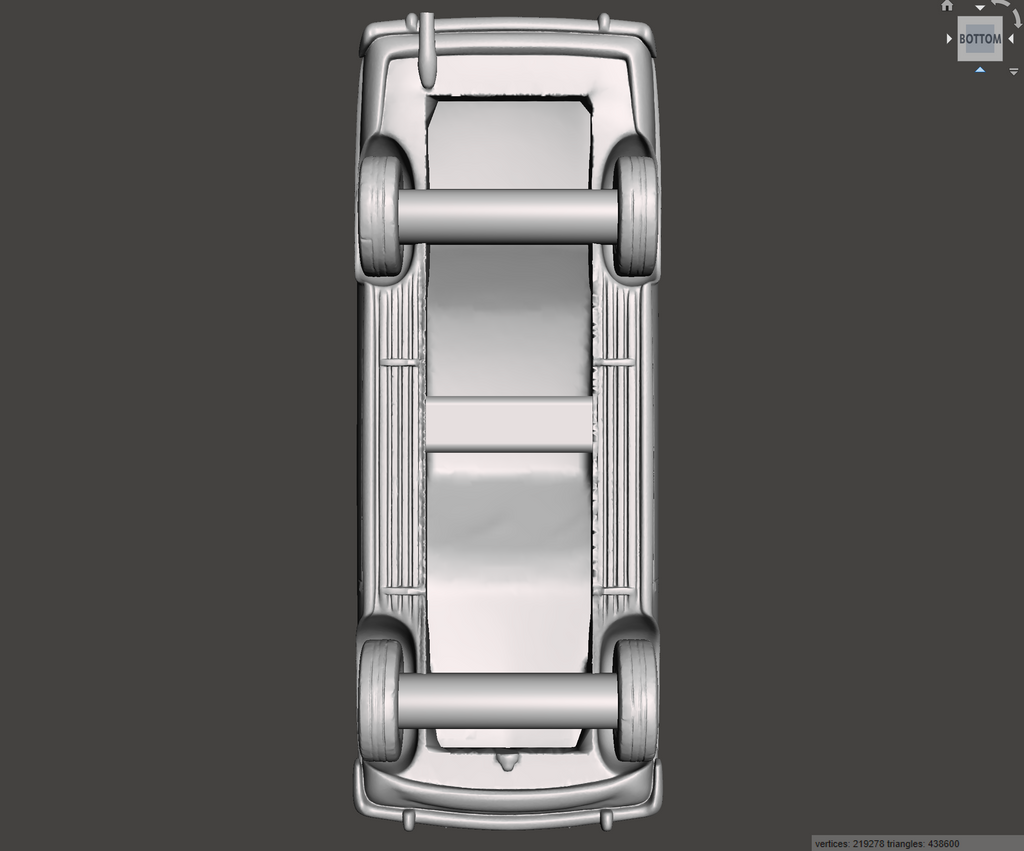 Image of 3D Printed Resin model of Ford Consul Capri 1962