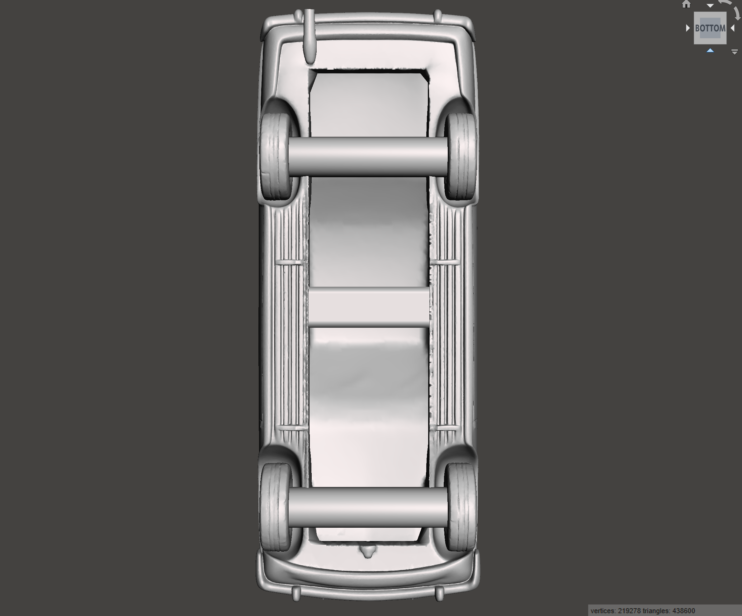 Image of 3D Printed Resin model of Ford Consul Capri 1962