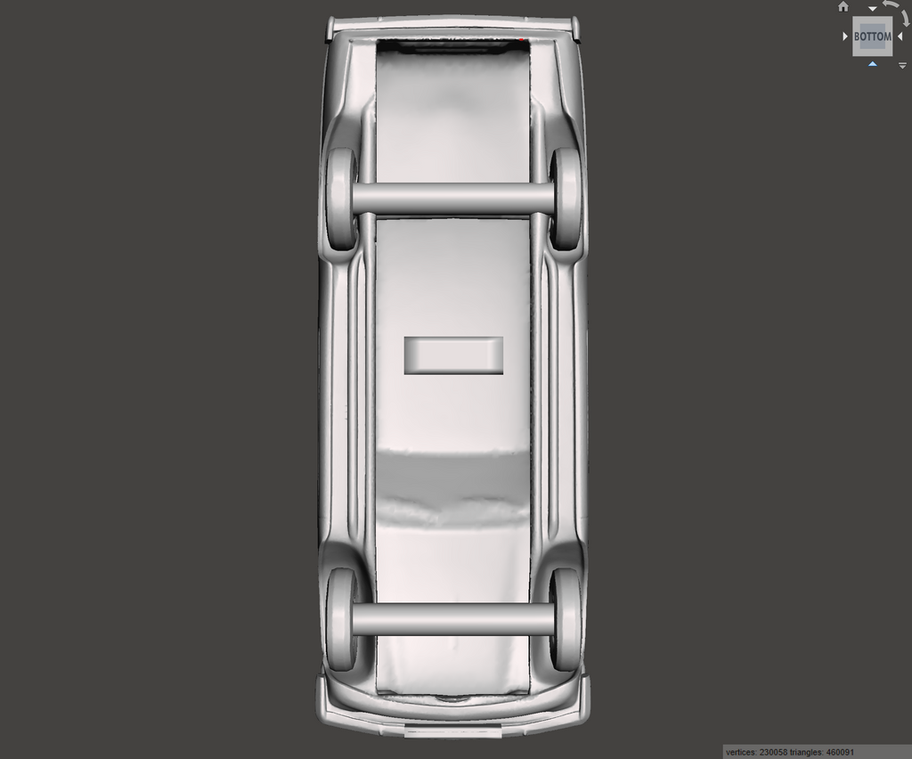 Image of 3D Printed Resin model of Ford Consul Classic 2 Door 1963