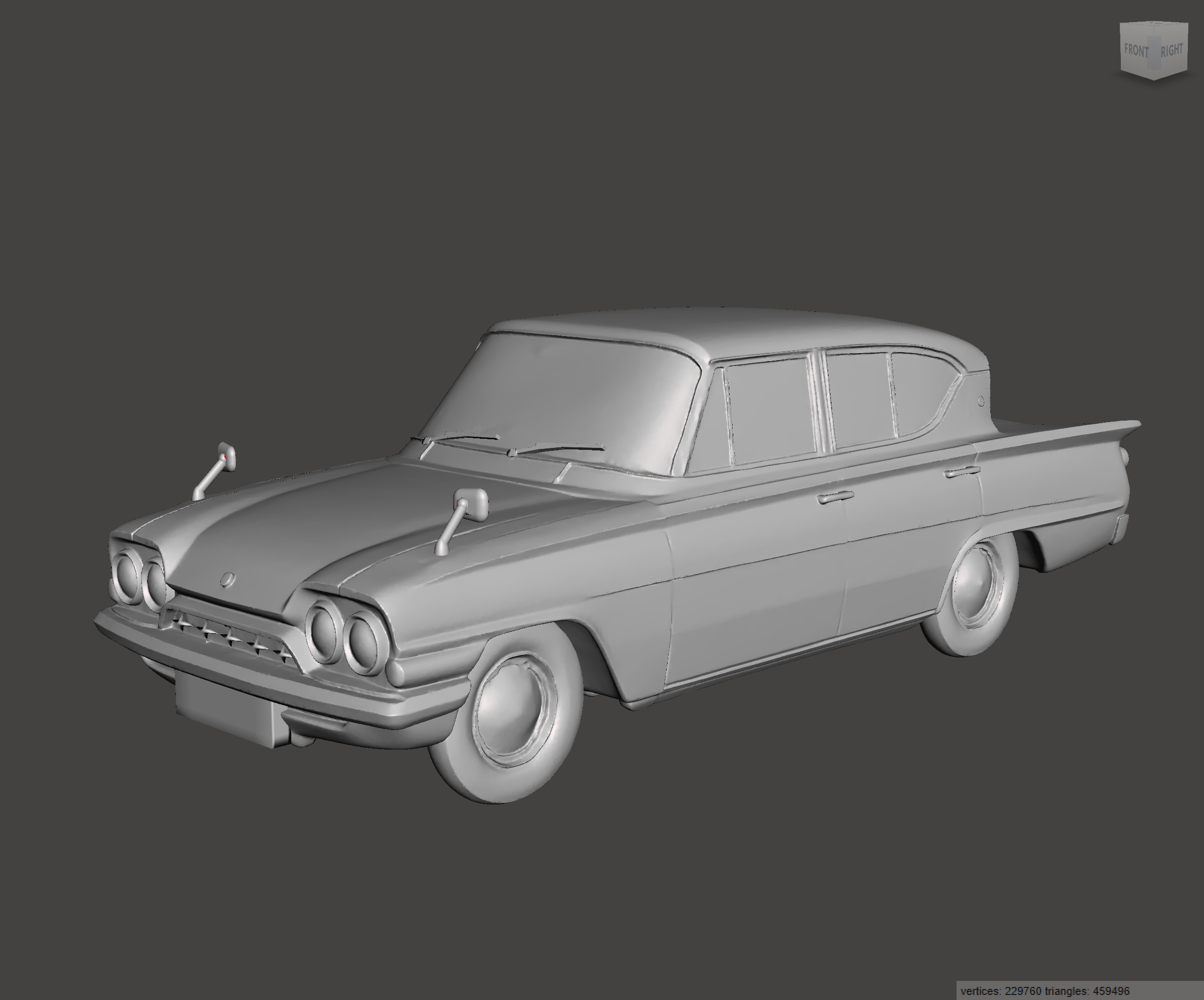Image of 3D Printed Resin model of Ford Consul Classic 1961