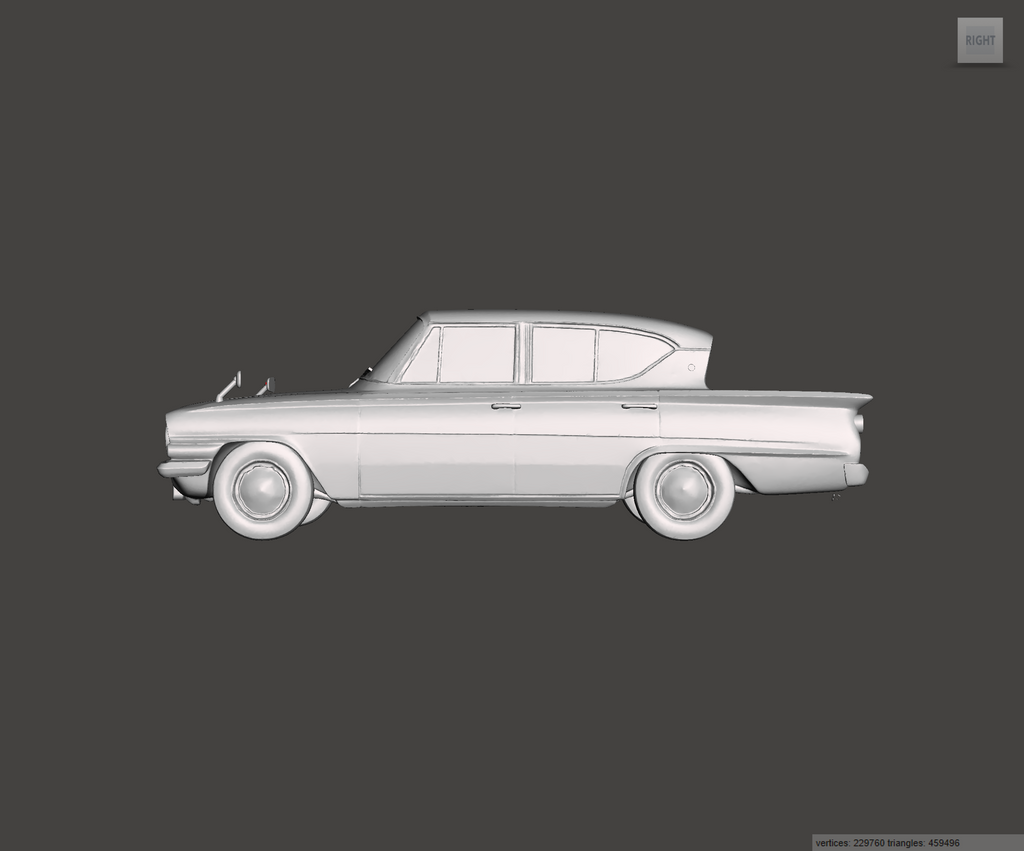 Image of 3D Printed Resin model of Ford Consul Classic 1961