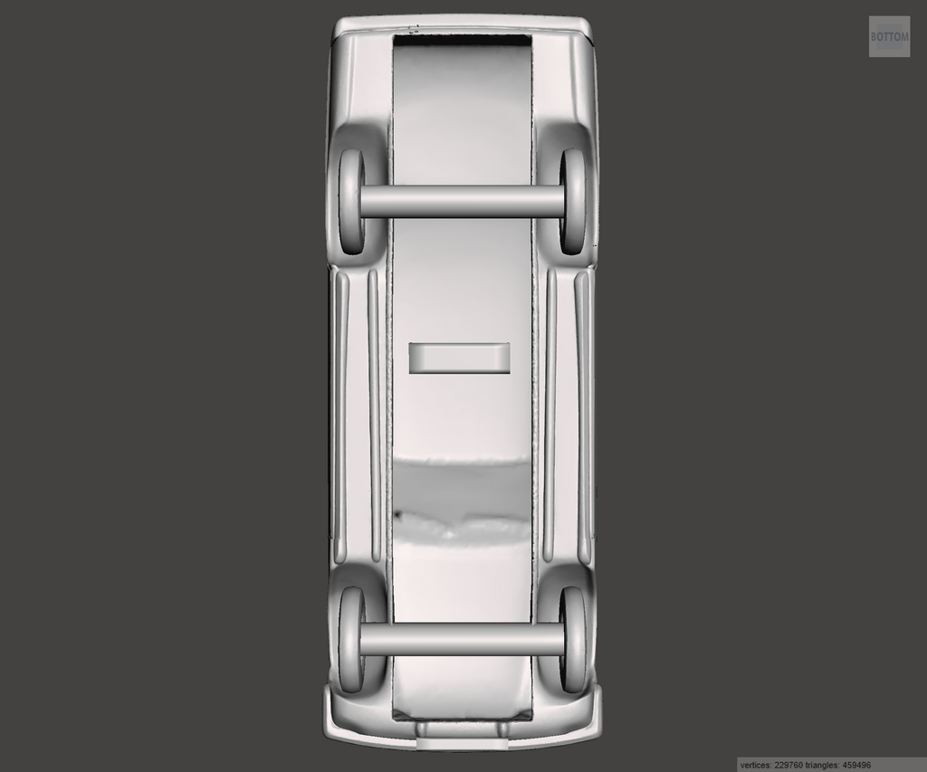 Image of 3D Printed Resin model of Ford Consul Classic 1961