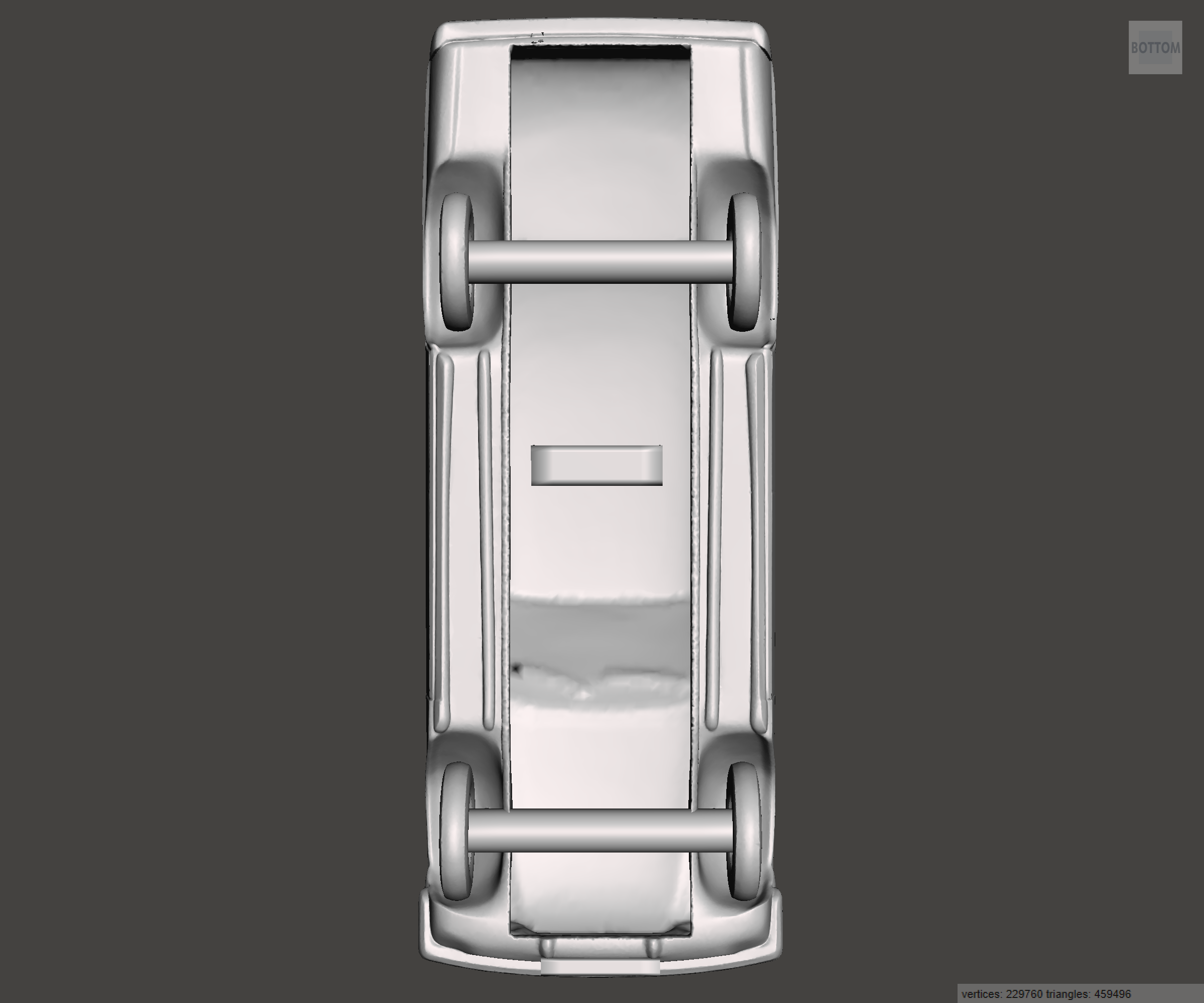 Image of 3D Printed Resin model of Ford Consul Classic 1961