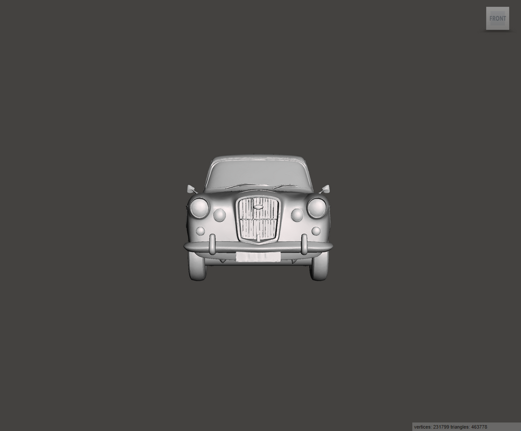Image of 3D Printed Resin Model of Ford Sierra XR 4x4 1986