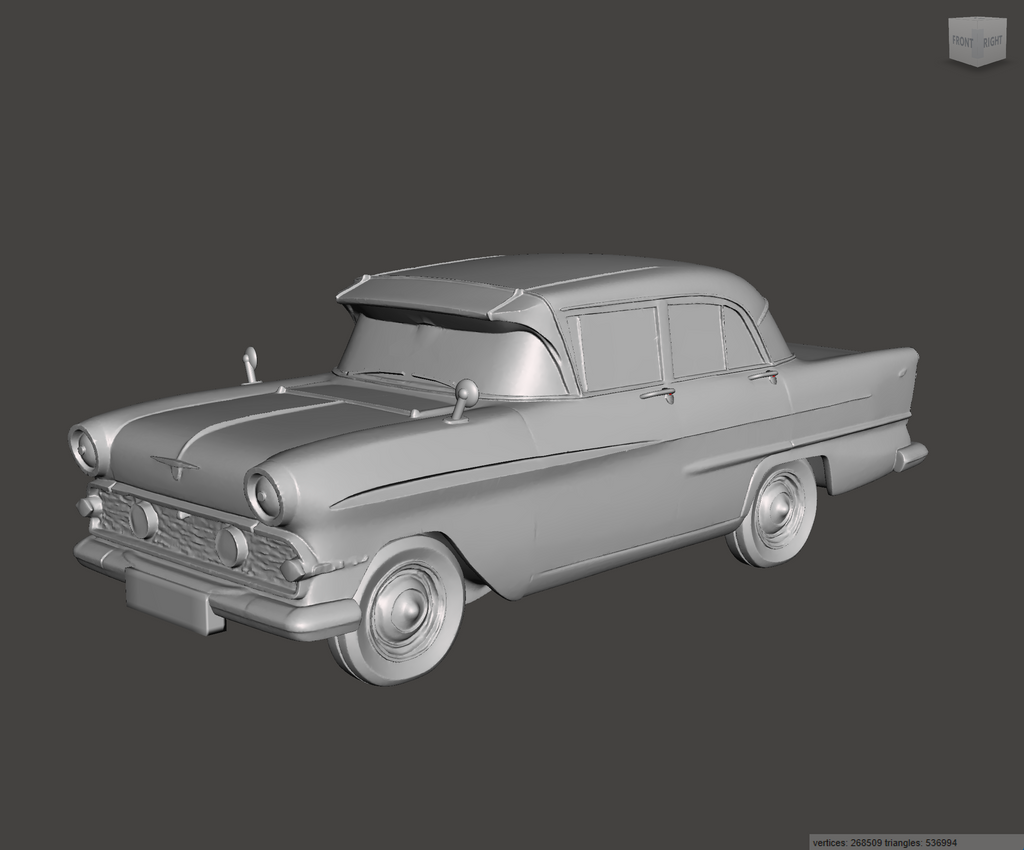 Image of 3D Printed Resin Model of Vauxhall Victor Super F Series 1959