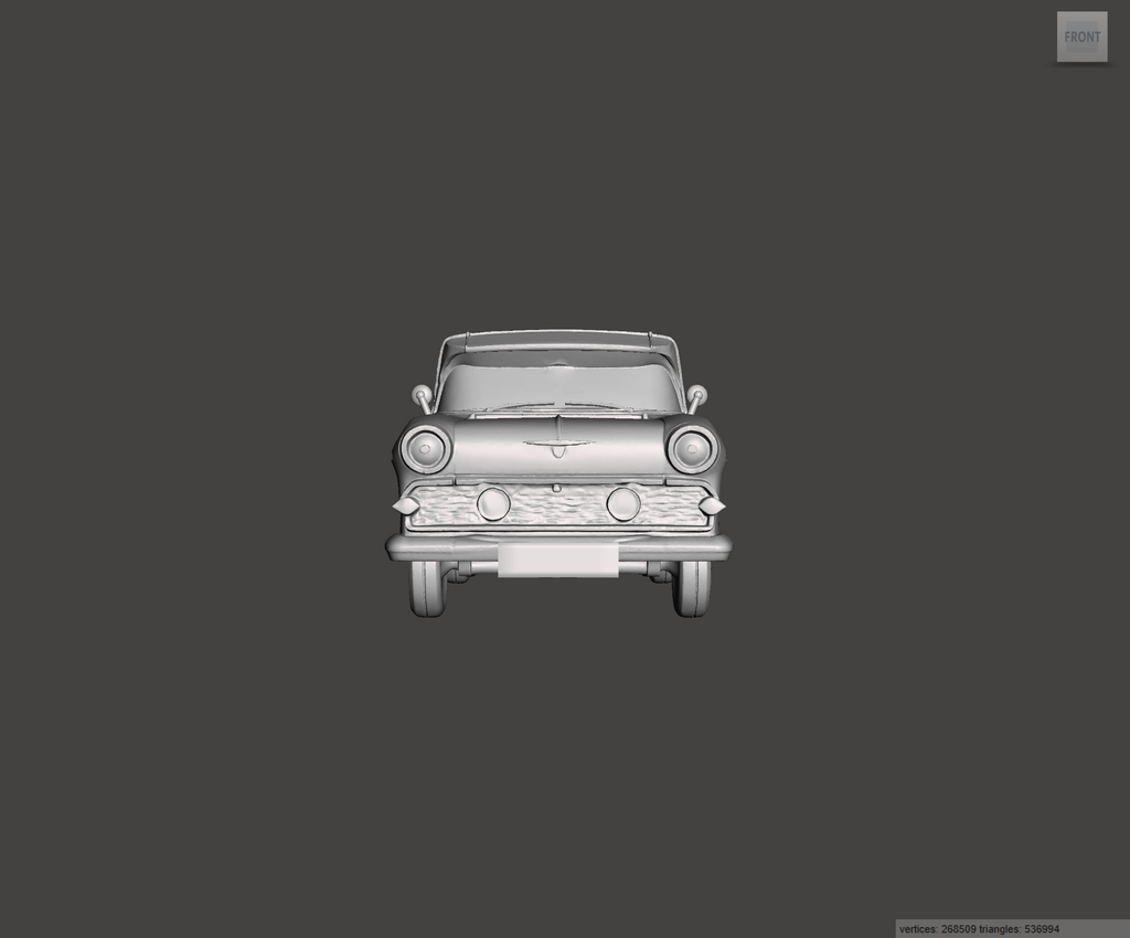 Image of 3D Printed Resin Model of Vauxhall Victor Super F Series 1959