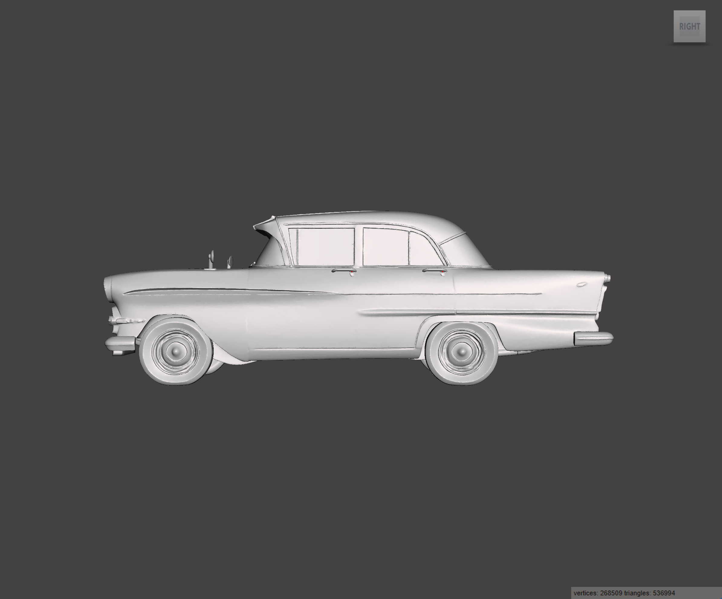 Image of 3D Printed Resin Model of Vauxhall Victor Super F Series 1959