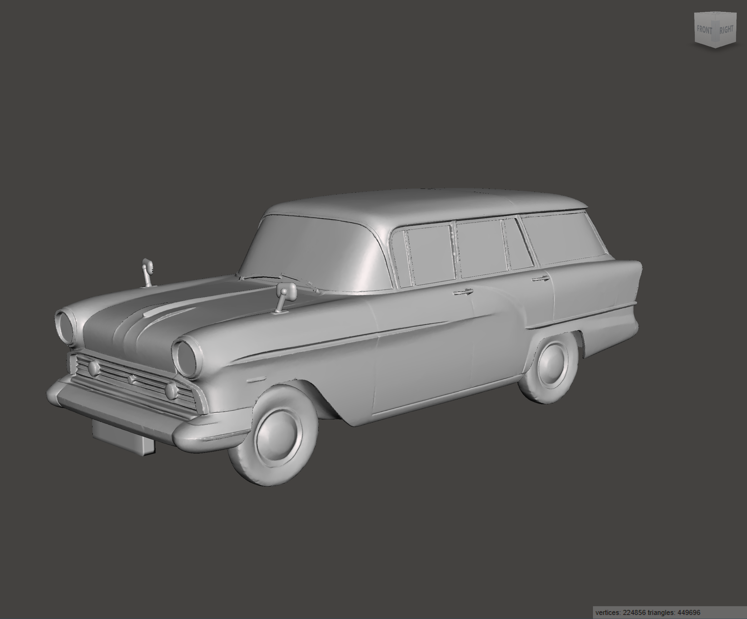 Image of 3D Printed Resin Model of Vauxhall Victor F Series Estate 1961