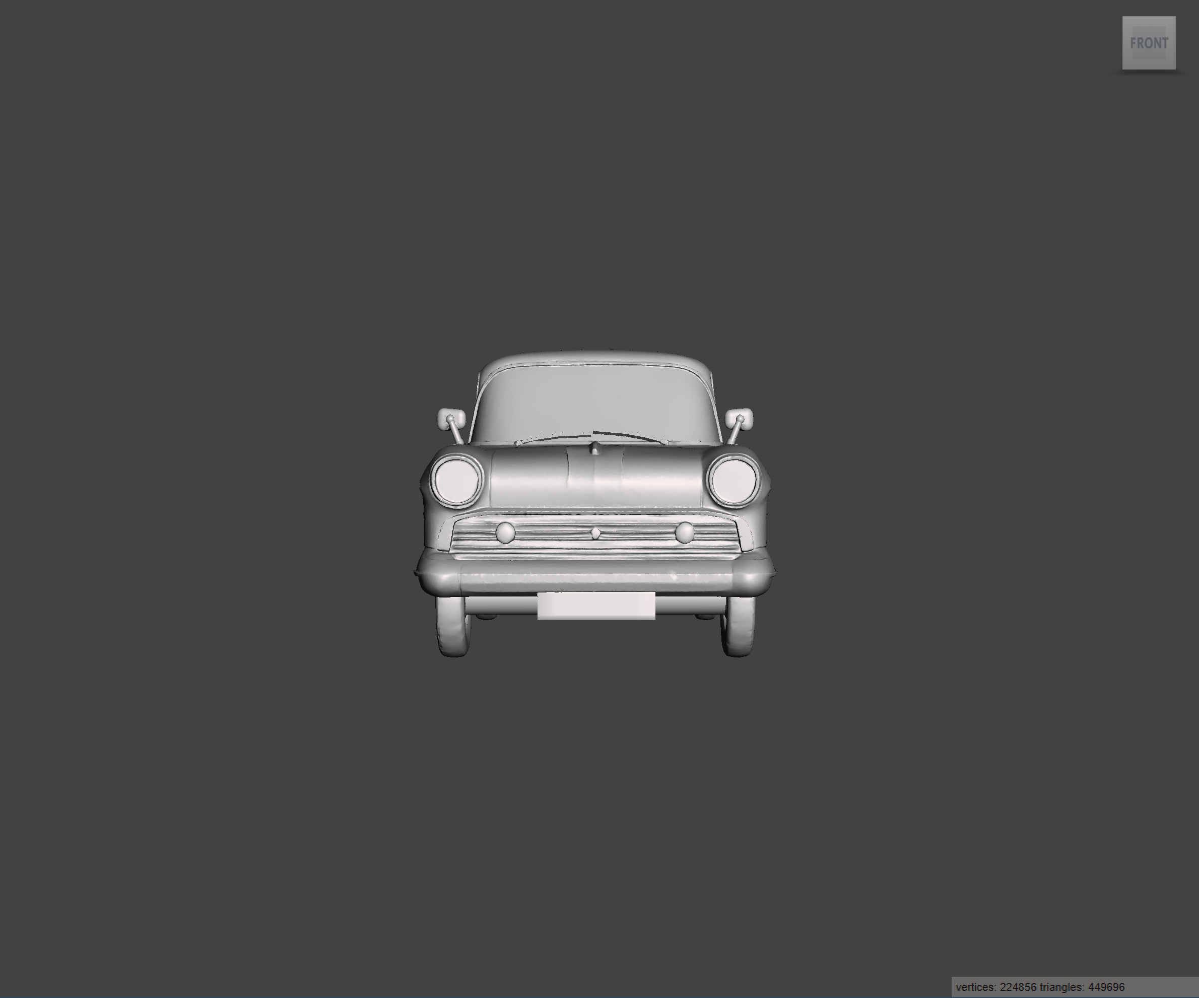 Image of 3D Printed Resin Model of Vauxhall Victor F Series Estate 1961