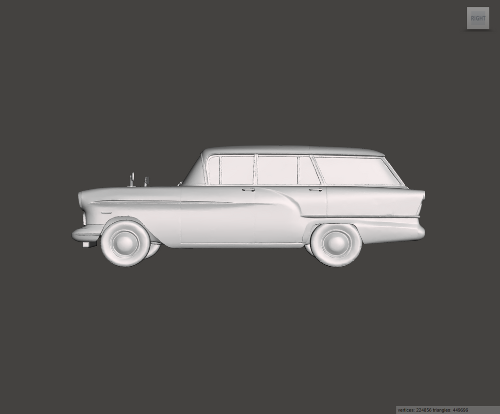 Image of 3D Printed Resin Model of Vauxhall Victor F Series Estate 1961