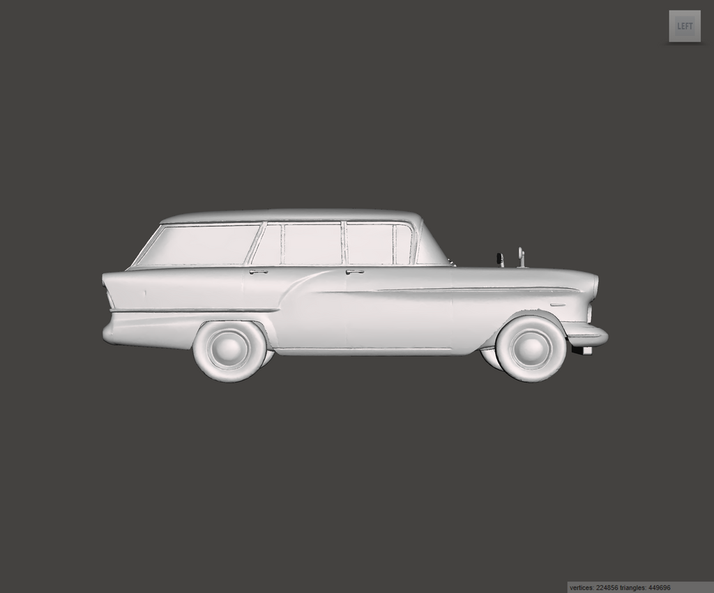Image of 3D Printed Resin Model of Vauxhall Victor F Series Estate 1961