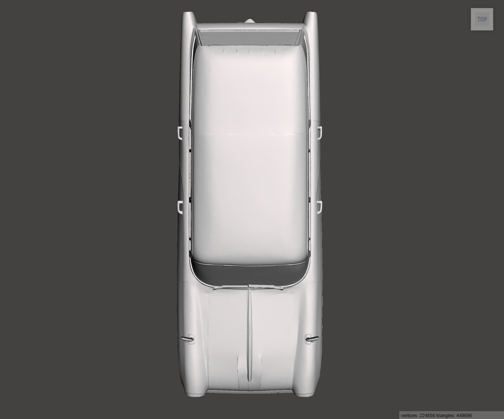 Image of 3D Printed Resin Model of Vauxhall Victor F Series Estate 1961