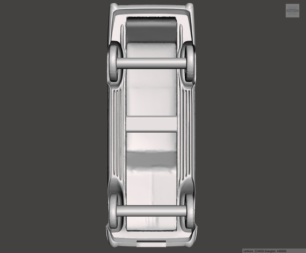 Image of 3D Printed Resin Model of Vauxhall Victor F Series Estate 1961