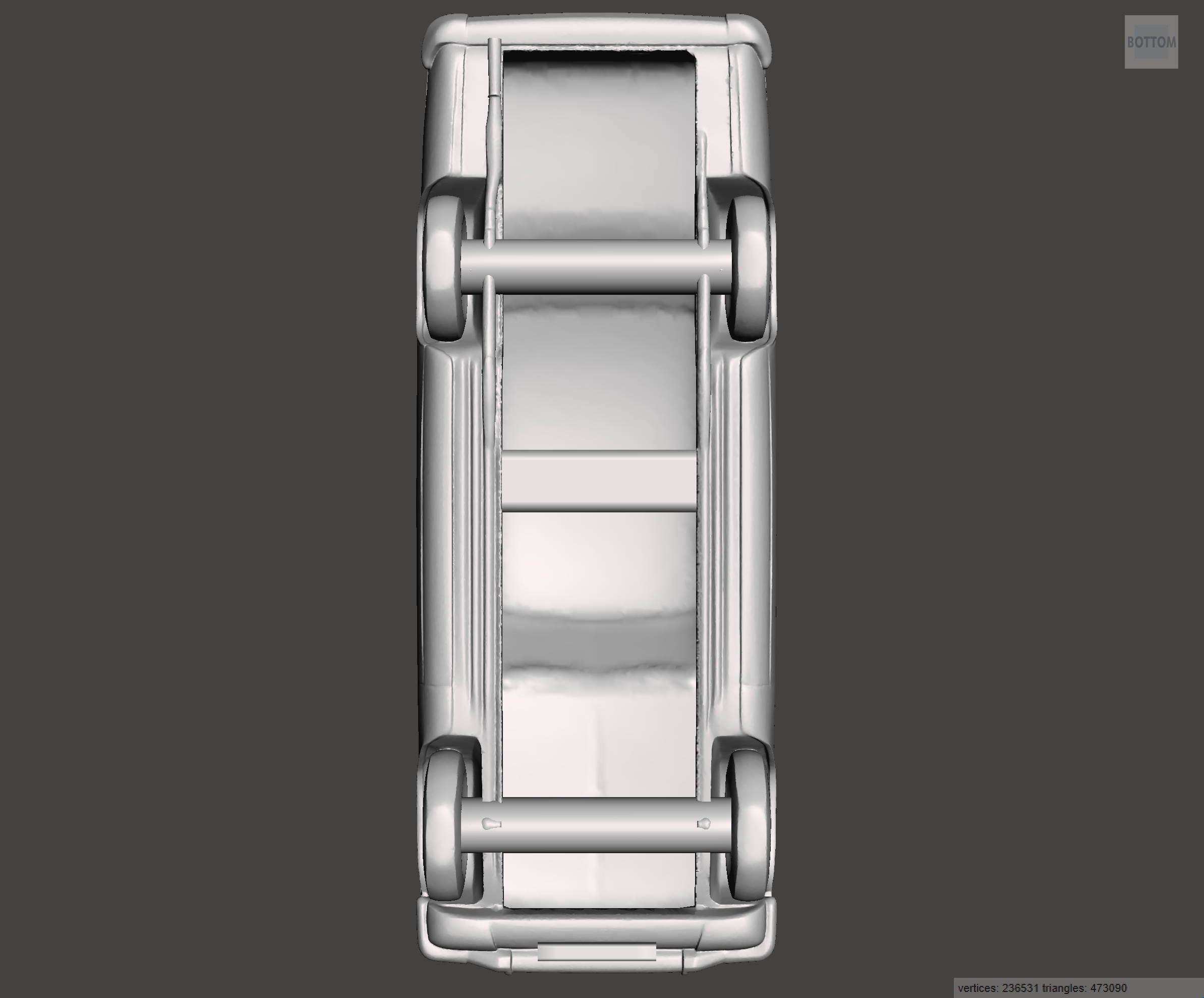 Image of 3D Printed Resin Model of Vauxhall Cresta PA 1961