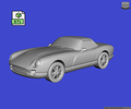 Digital Download of 3D Printed TVR Chimaera 1998 Prescale