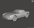 Image of 3D Printed Resin Model of TVR Chimaera 1998