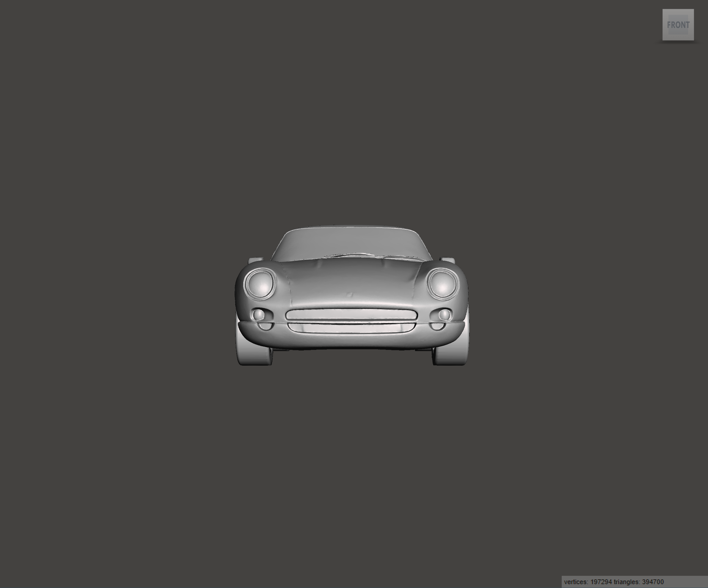 Image of 3D Printed Resin Model of TVR Chimaera 1998