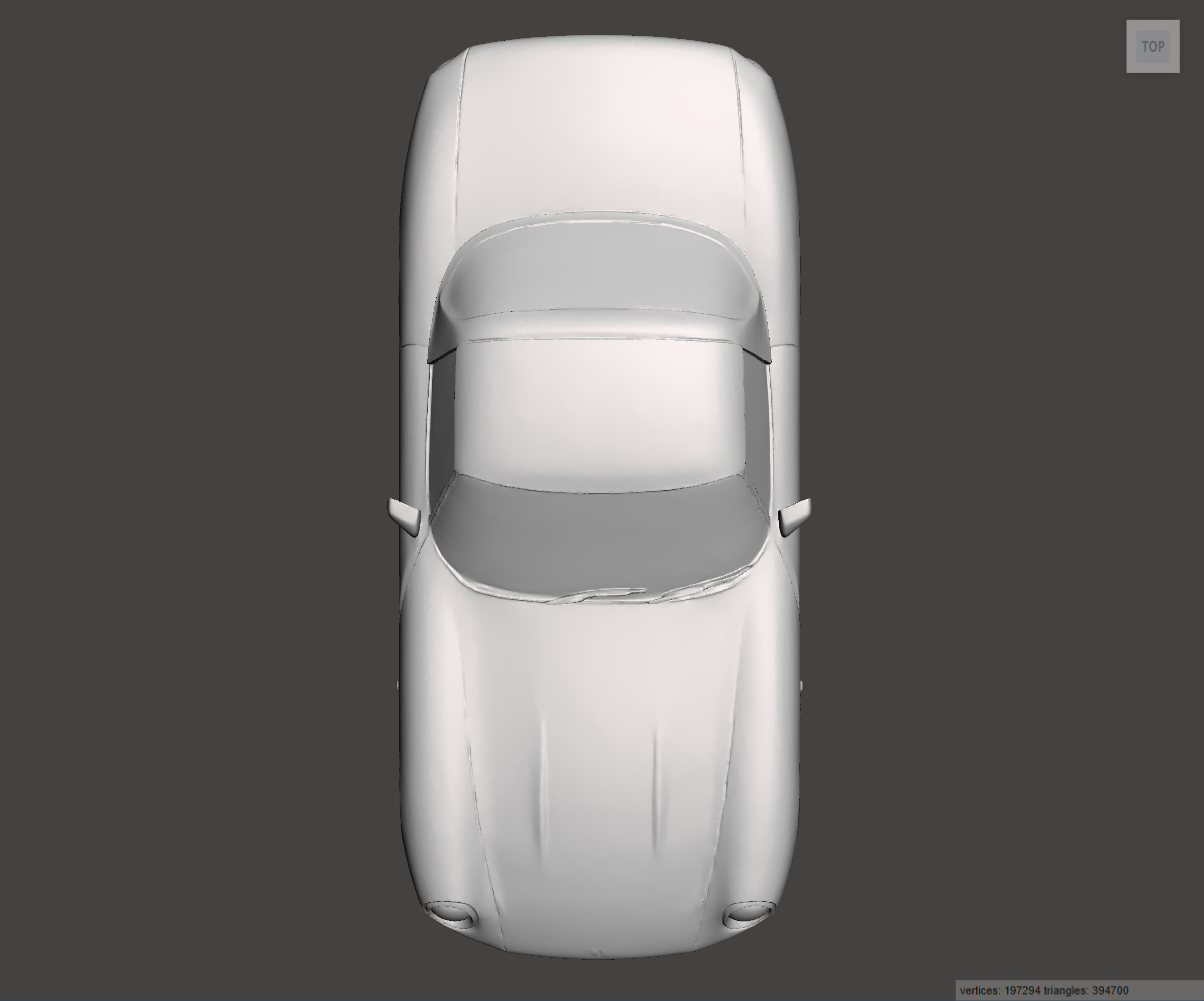 Image of 3D Printed Resin Model of TVR Chimaera 1998