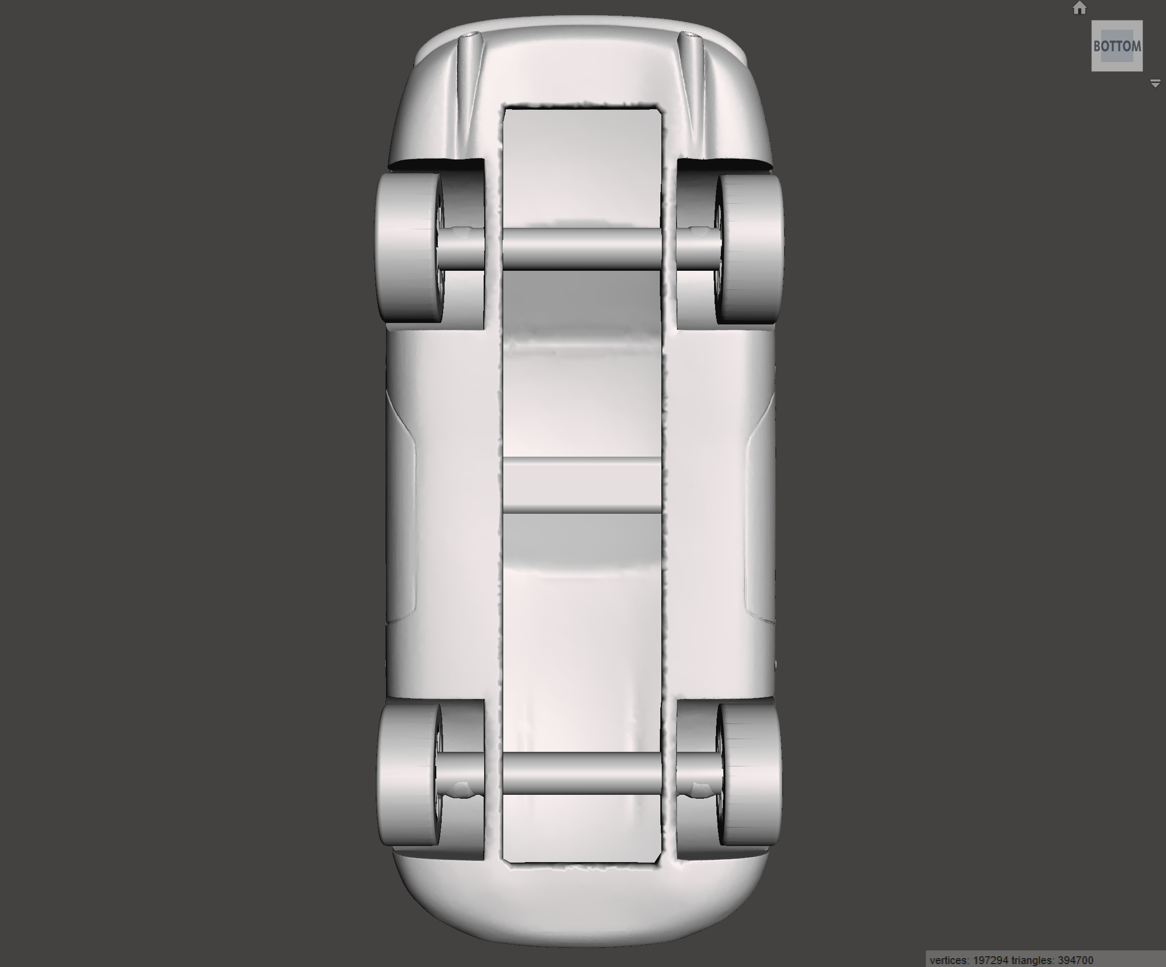 Image of 3D Printed Resin Model of TVR Chimaera 1998