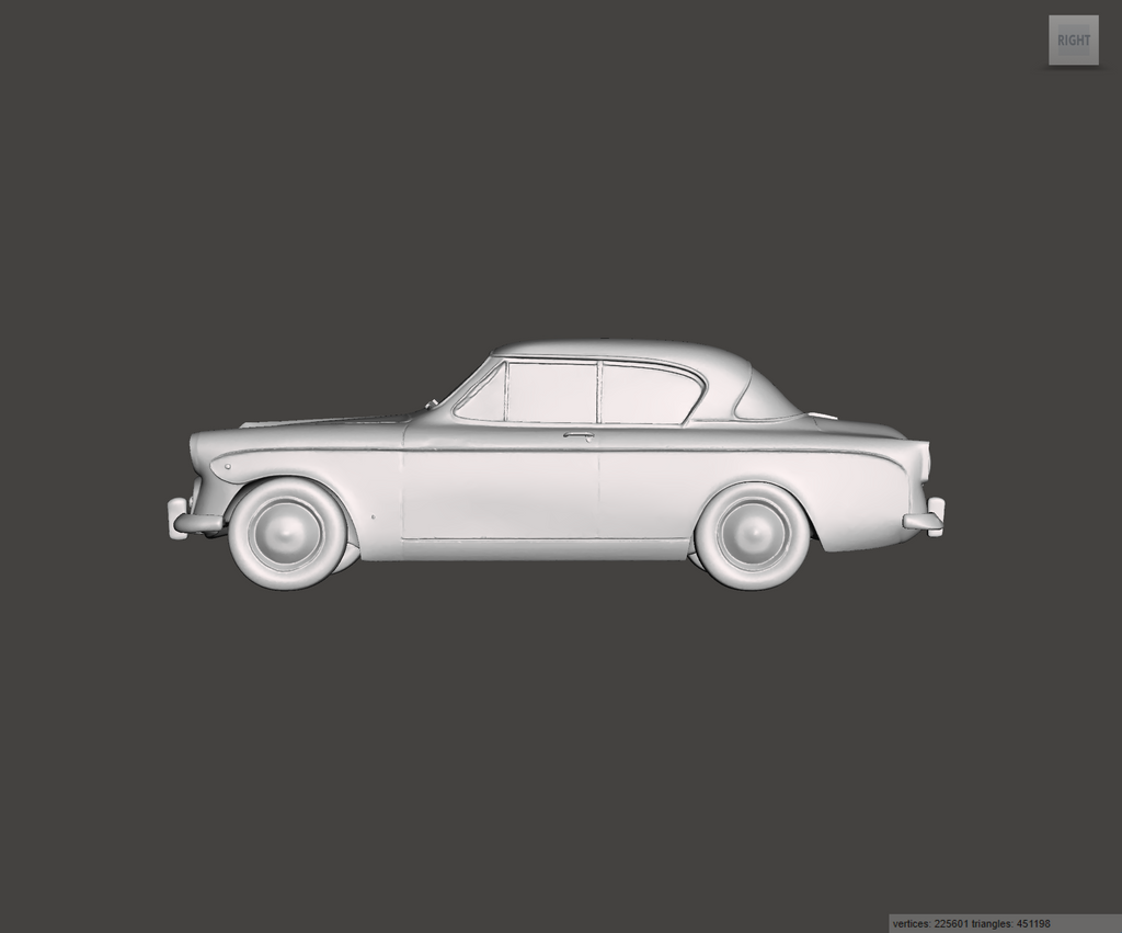 Image of 3D Printed Resin Model of Sunbeam Rapier Series I 1957