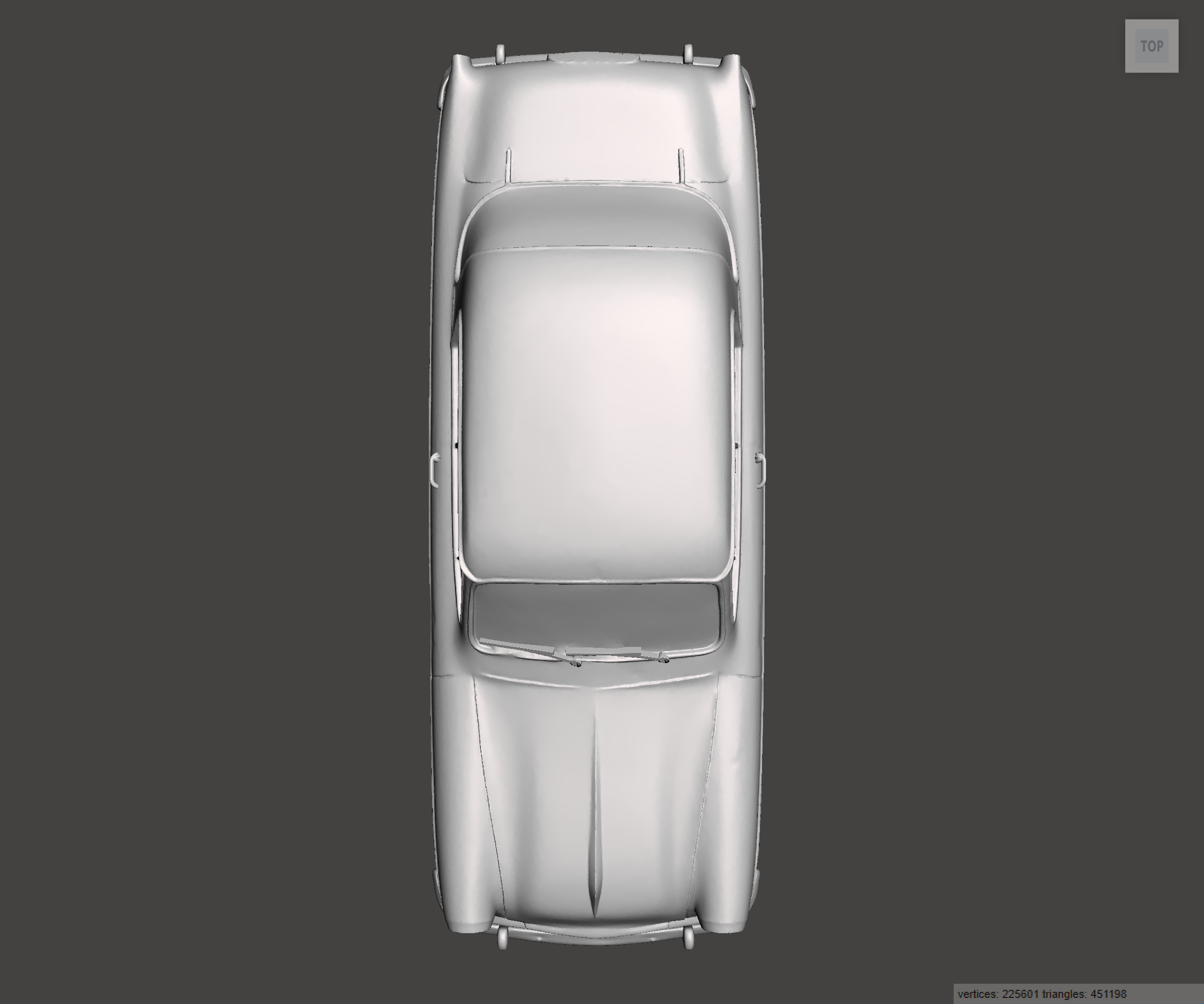 Image of 3D Printed Resin Model of Sunbeam Rapier Series I 1957