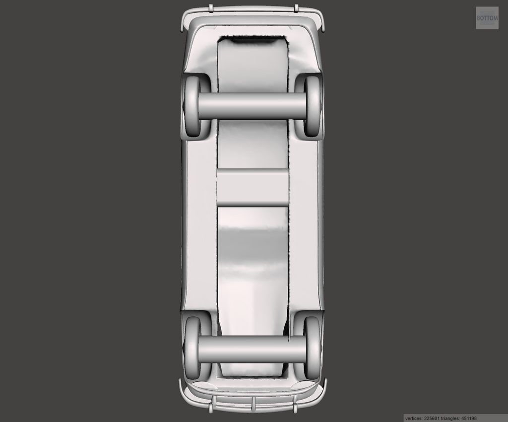 Image of 3D Printed Resin Model of Sunbeam Rapier Series I 1957