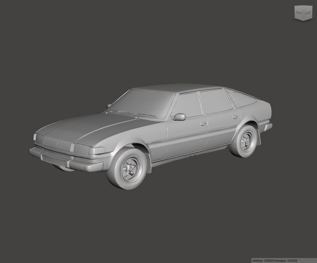 Image of 3D Printed Resin Model of Rover SD1 Series 1 3500 1980