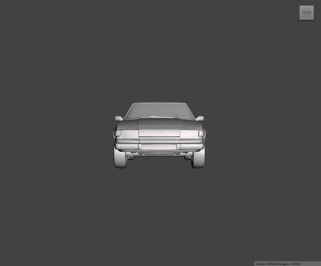 Image of 3D Printed Resin Model of Rover SD1 Series 1 3500 1980