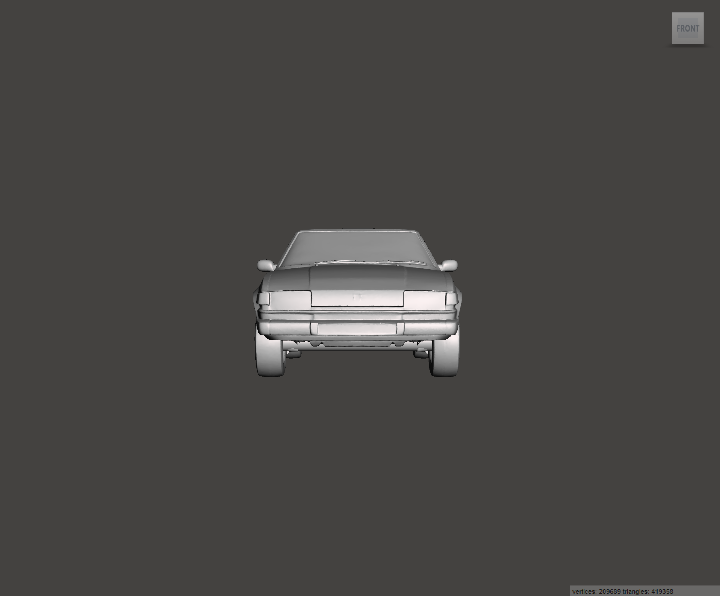 Image of 3D Printed Resin Model of Rover SD1 Series 1 3500 1980