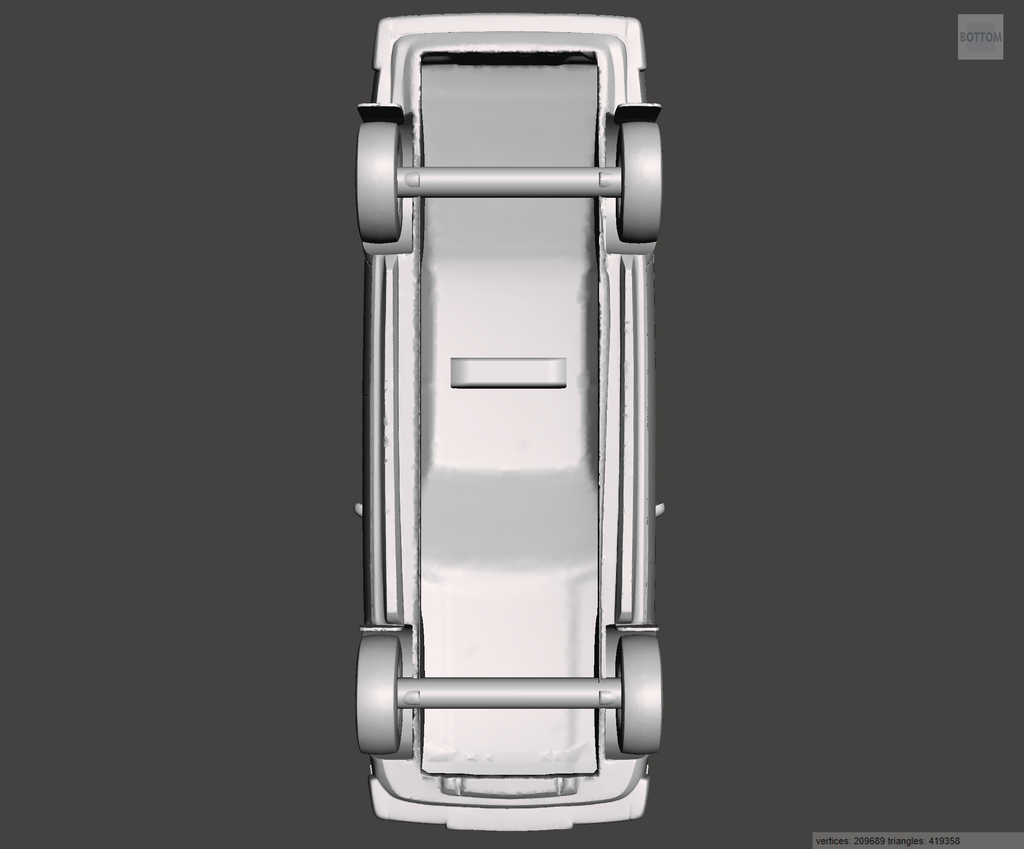 Image of 3D Printed Resin Model of Rover SD1 Series 1 3500 1980