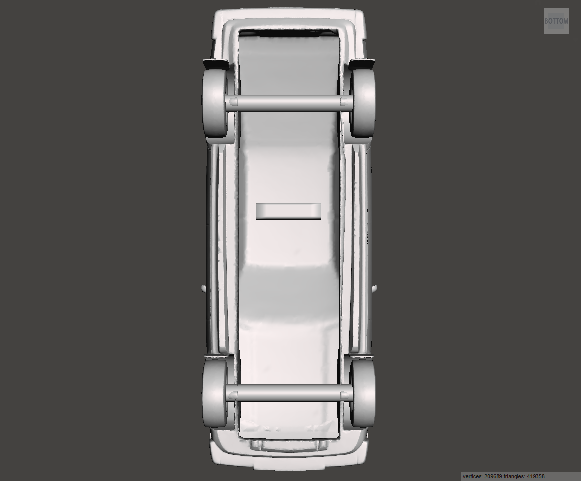 Image of 3D Printed Resin Model of Rover SD1 Series 1 3500 1980