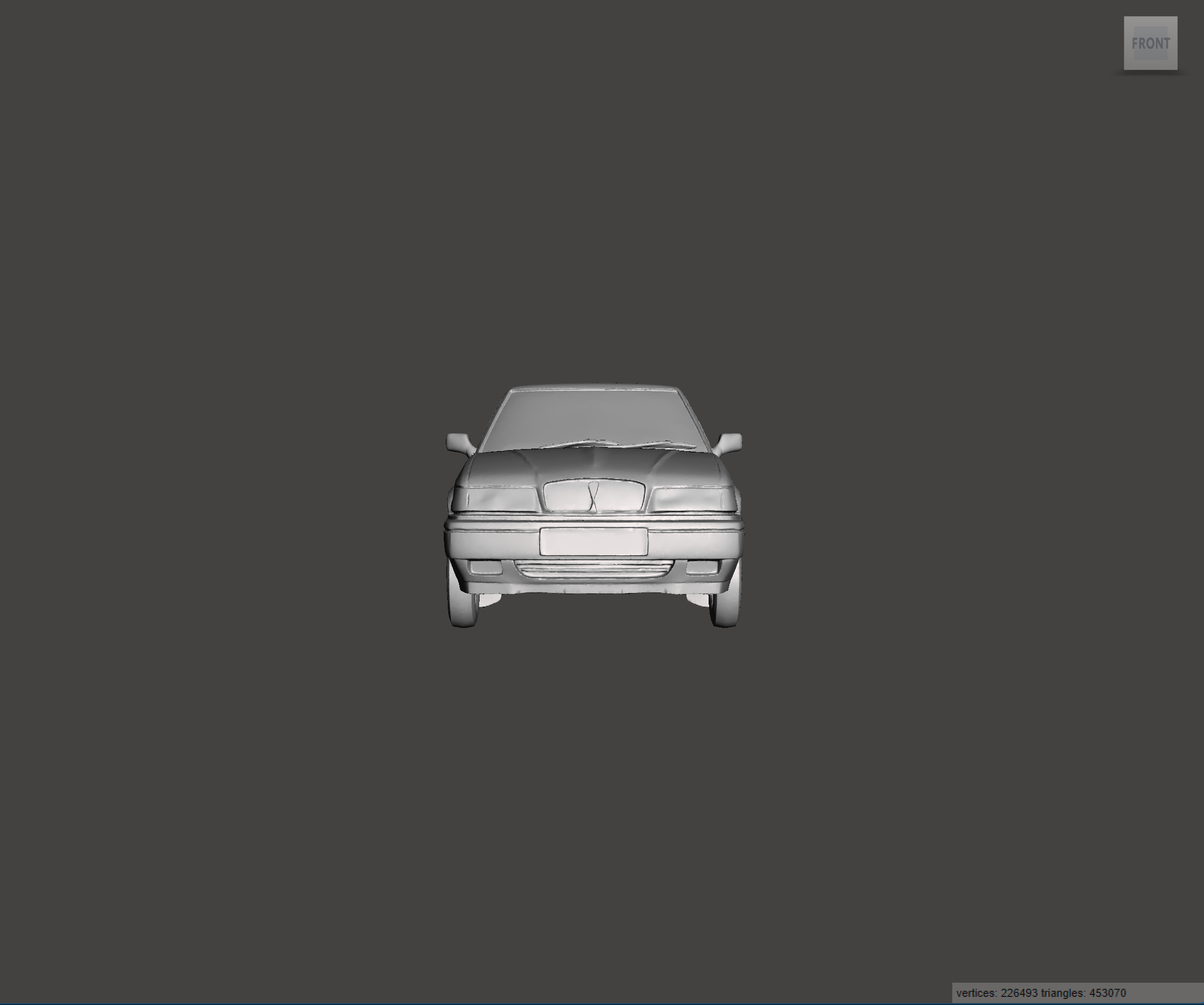 Image of 3D Printed Resin Model of Rover 825 Si 1999