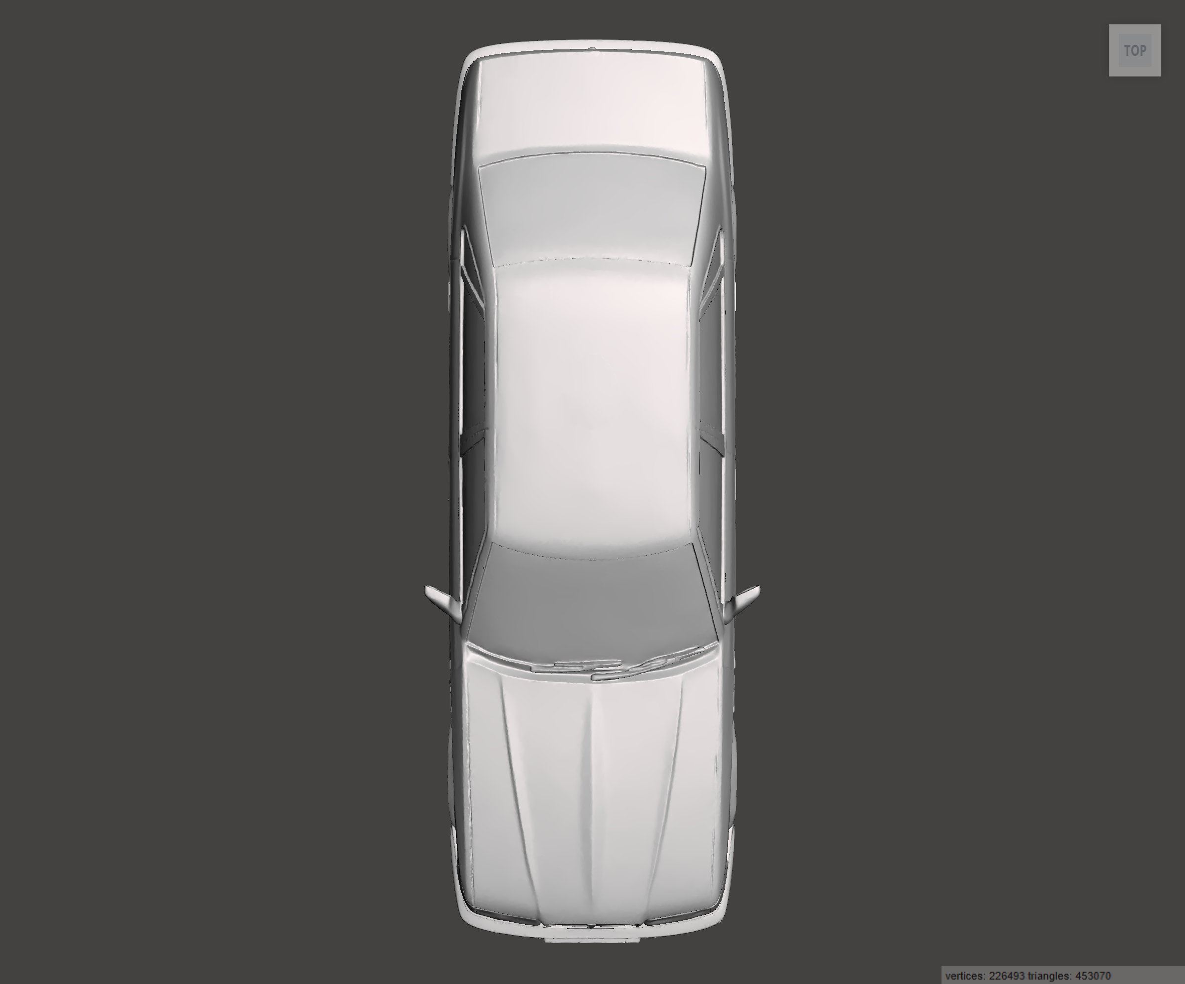 Image of 3D Printed Resin Model of Rover 825 Si 1999
